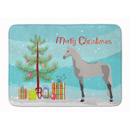 Carolines Treasures Orlov Trotter Horse Christmas Machine Washable Memory Foam Mat BB9275RUG